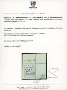 SERVIZIO POSTALE COMUNALE ... 