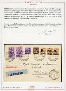 TORINO - 10 cent., 30 cent. con ... 