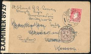 1942 - IRELAND - Redirected with additional ... 