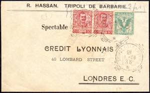 TRIPOLI DI BARBERIA 1906 - 5 cent., 10 cent. ... 