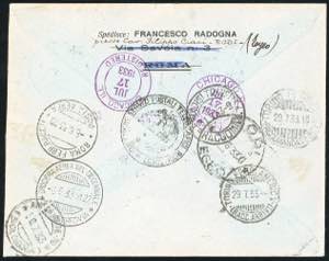 POSTA AEREA 1933 - 5,25  44,75 ... 