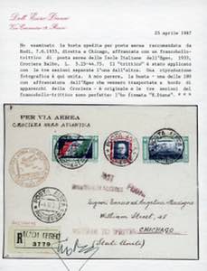 POSTA AEREA 1933 - 5,25  44,75 ... 