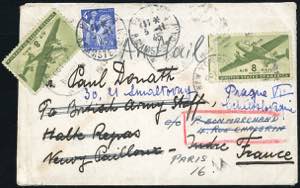 1945 - UNITED STATES OF AMERICA/FRANCE/CZECH ... 