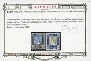 1937 - 5 e 10 lire Pittorica, ... 