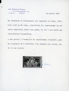 ESPRESSI 1927 - 1,25 lire su 60 ... 