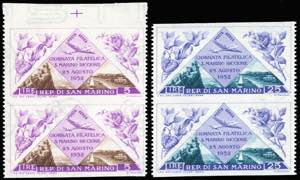 1952 - 5 lire e 25 lire Giornata Filatelica ... 