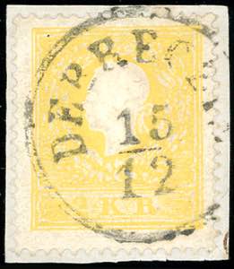 AUSTRIA 1859 - 2 Kr. giallo, I tipo (6), ... 