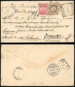 1895 - BOLIVIA/ITALY/SWITZERLAND - ... 