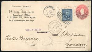 1899 - UNITED STATES OF AMERICA/SWEDEN - ... 