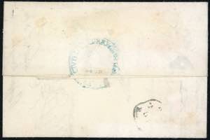1856 - 40 cent. celeste (5), ... 