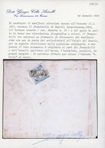 1861 - 1/2 tornese azzurro ... 