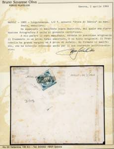 1861 - 1/2 tornese azzurro ... 