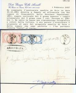 1861 - 5 grana rosa, 2 grana ... 