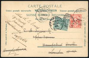 1904 - SWITZERLAND/GREAT BRITAIN - ... 