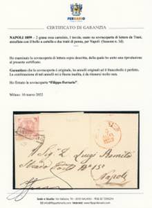 TRANI, penna  annullato non ... 