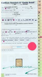 1859 - 10 cent. bruno, cifra 1 ... 