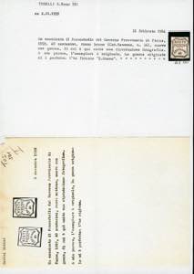 1859 - 40 cent. rosso bruno, I ... 