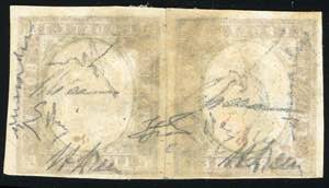 PARMA, d.c. rosso - 3 lire rame ... 