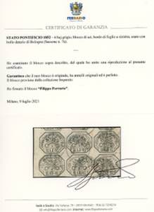 1852 - 6 baj grigio (7a), blocco ... 