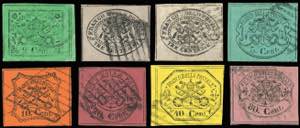 1867 - Seconda emissione, serie completa di ... 