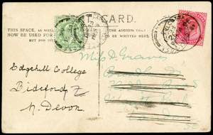 1906 - INDIA/GREAT BRITAIN - Redirected with ... 