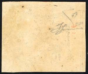 1867 - 10 cent. vermiglio arancio ... 