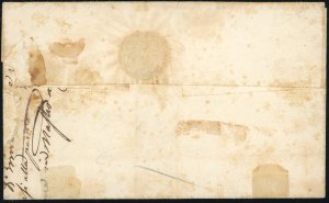 1852 - 40 cent. rosa (3), ... 