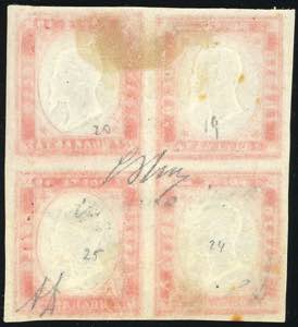 1860 - 40 cent. rosso (16C), ... 