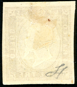 1861 - 3 lire rame, carta spessa ... 
