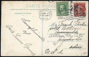 1909 - FRANCE/UNITED STATES OF AMERICA - ... 