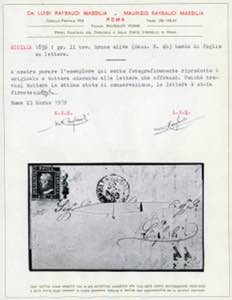 1859 - 1 grano bruno oliva, II ... 