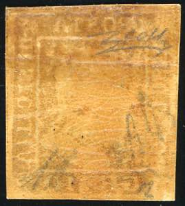 1859 - 10 grana indaco nero (12a), ... 