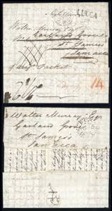 1824 - Lettera prefilatelica da Lucca ... 