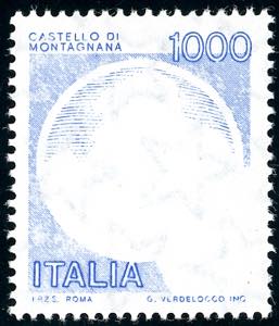 1980 - 1.000 lire Castelli, solo stampa del ... 