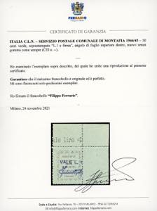 SERVIZIO POSTALE COMUNALE ... 