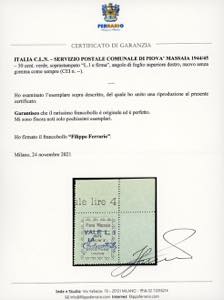 SERVIZIO POSTALE COMUNALE ... 