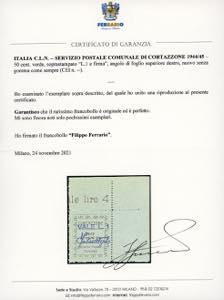 SERVIZIO POSTALE COMUNALE ... 