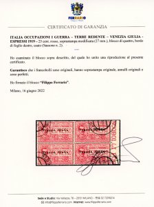 VENEZIA GIULIA ESPRESSI 1919 - 25 ... 