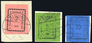 MERANO 1918 - Prima emissione (1/3), ... 