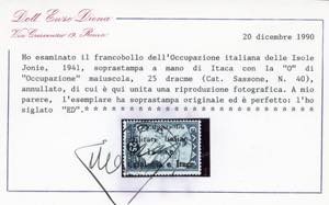 EMISSIONI DI ITACA 1941 - ... 