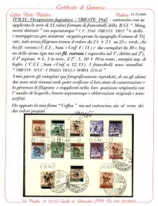 OCCUPAZIONE JUGOSLAVA TRIESTE 1945 ... 