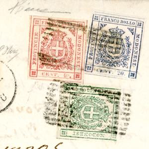 1859 - 40 cent. rosa carminio, ... 