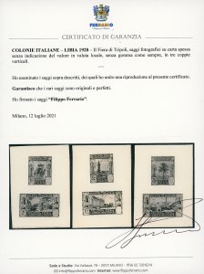 1928 - II Fiera di Tripoli ... 