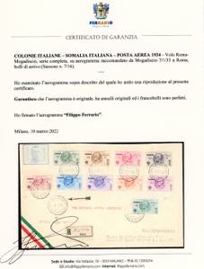 POSTA AEREA 1934 - Volo ... 