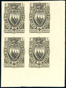 1923 - Pro Croce Rossa, serie ... 