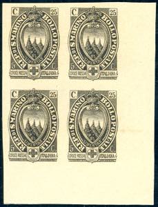 1923 - Pro Croce Rossa, serie ... 