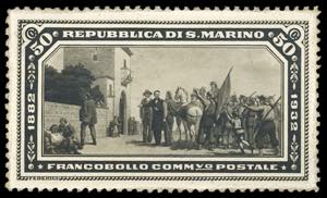 1932 - 50 cent. Garibaldi (171), prova ... 