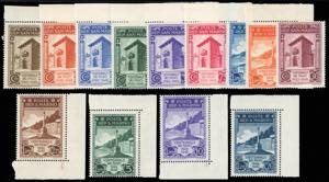 1943 - Ventennale dei Fasci, serie completa ... 