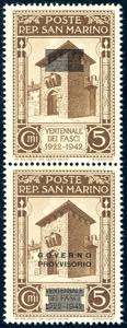 1943 - 5 cent. Governo Provvisorio, ... 
