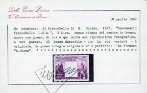 1947 - 2 lire Centenario ... 